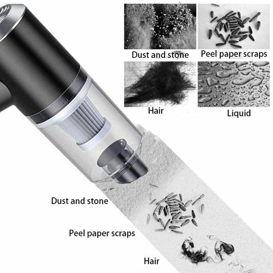 Portable Air Duster Wireless Vacuum Cleaner !