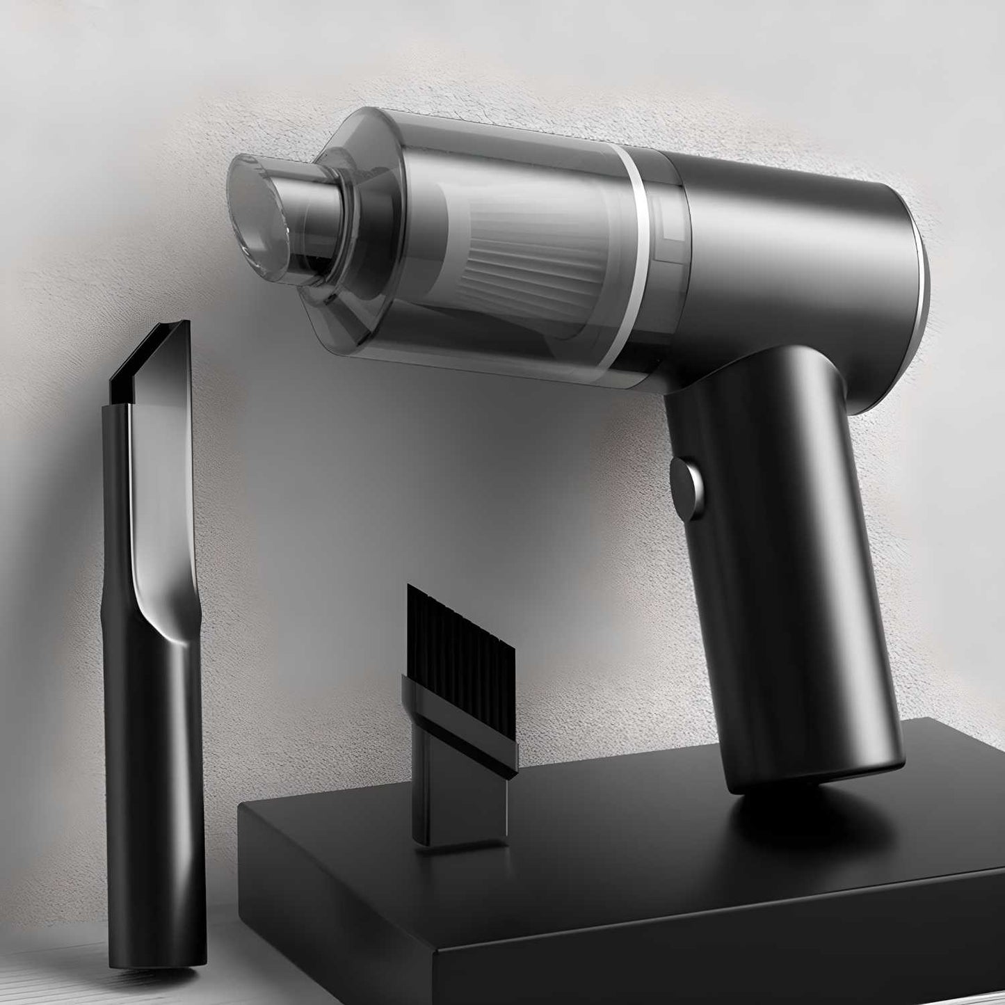 Portable Air Duster Wireless Vacuum Cleaner !