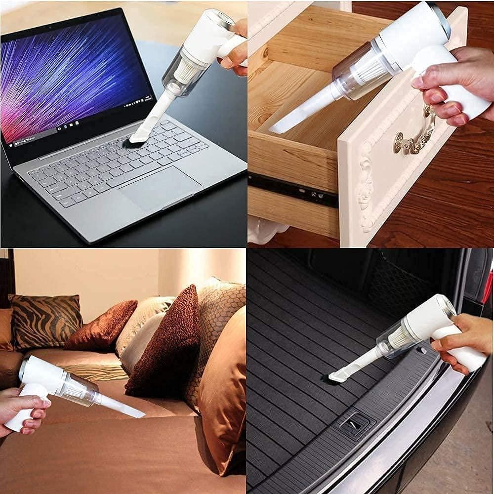 Portable Air Duster Wireless Vacuum Cleaner !